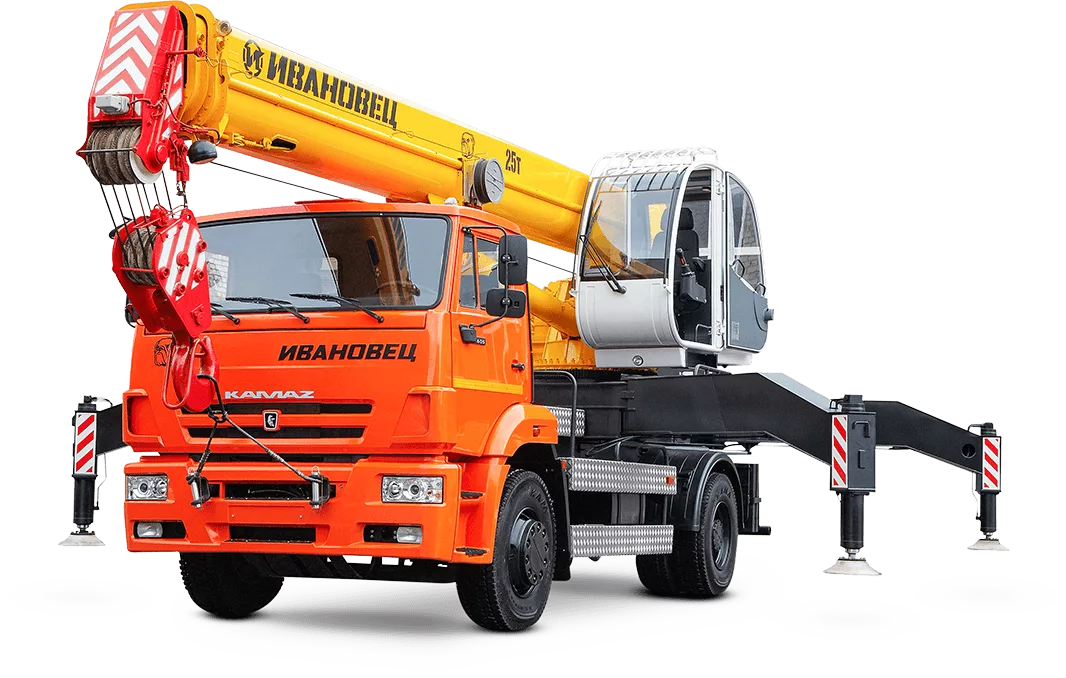 Автокран 25 т 21 м Ивановец КС 55744