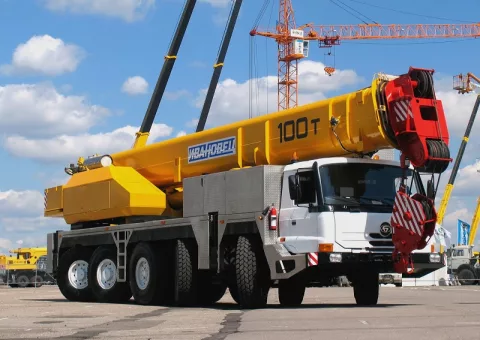 Автокран Ивановец КС-8973 100 т