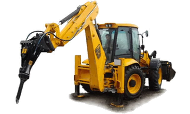 Экскаватор-погрузчик Komatsu WB93R 5EO с гидромолотом