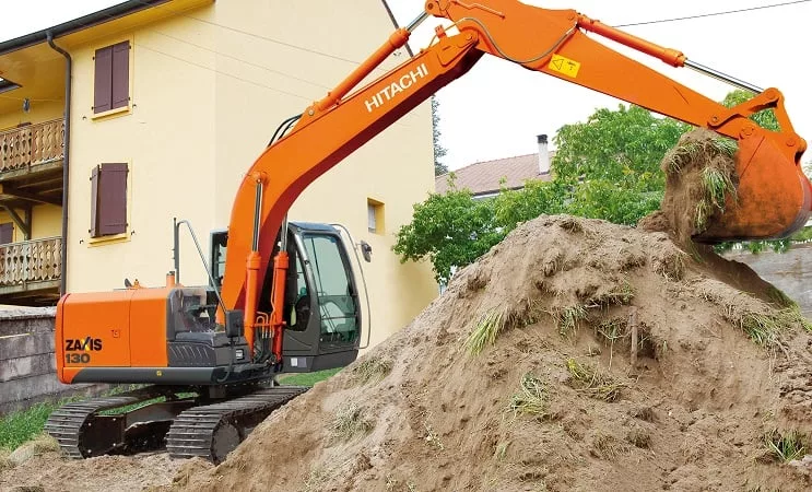 Гусеничный экскаватор Hitachi ZX130-5G