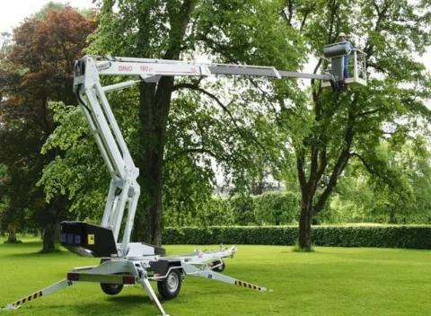 Коленчатый прицепной подъёмник Dinolift Dino 160XT