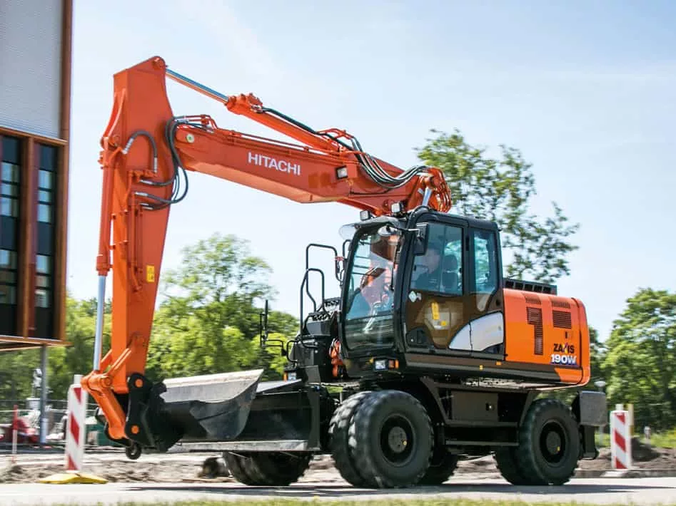 Колёсный экскаватор Hitachi ZX190W-5A