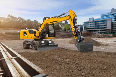 Колёсный экскаватор Liebherr A 920 Litronic